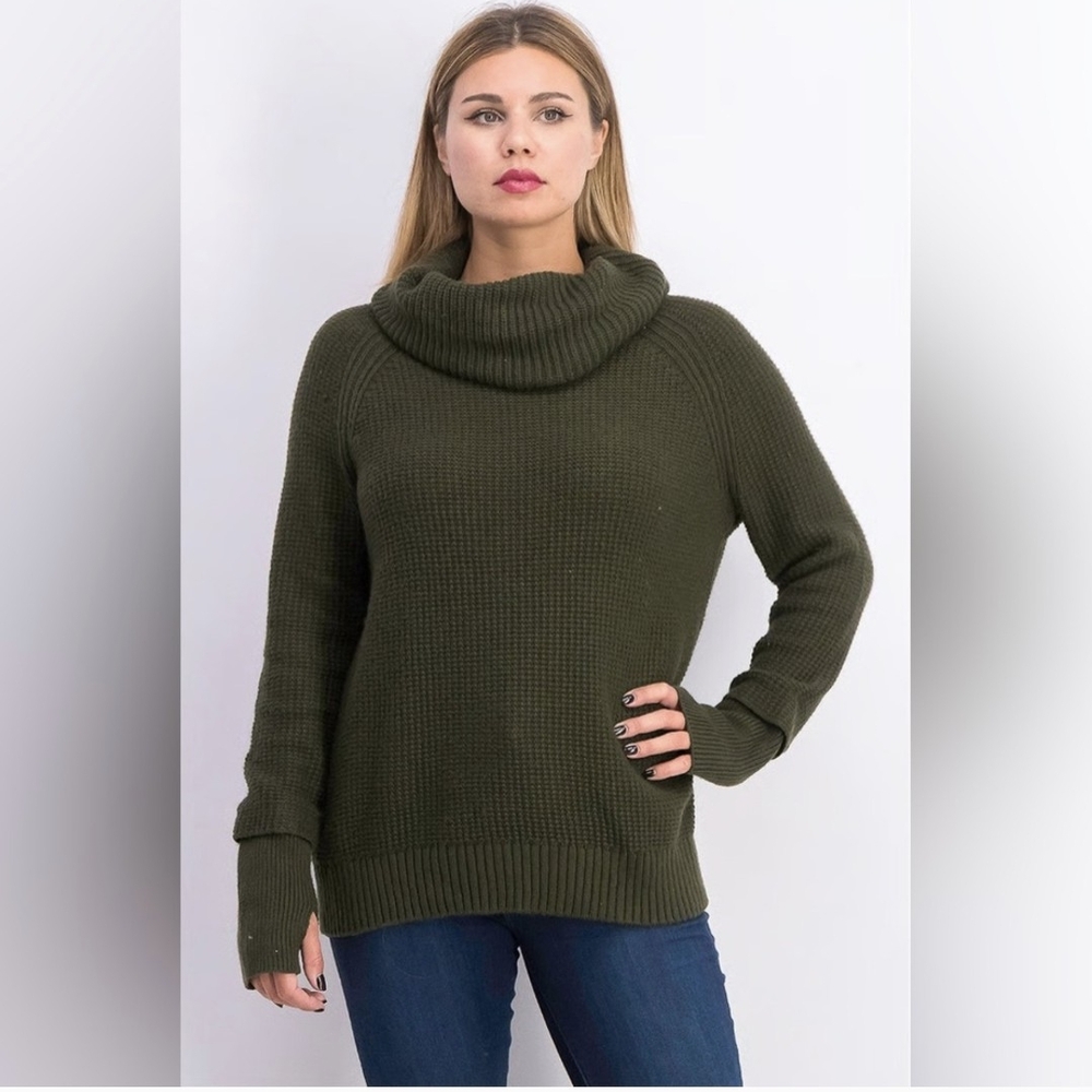 Olive Green Women's Sweater